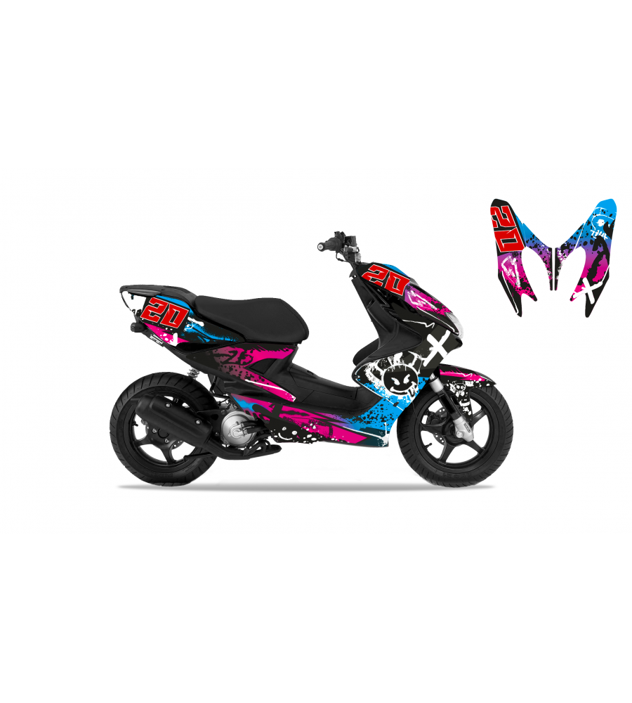 Kit Déco MBK NITRO GP Av 2012 Kit Déco Scooter Standard