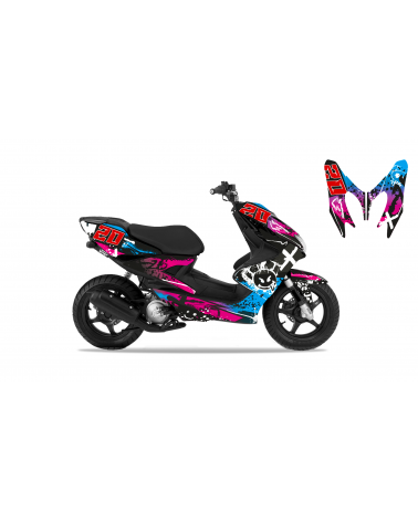 Kit Déco MBK NITRO GP Av 2012 Kit Déco Scooter Standard