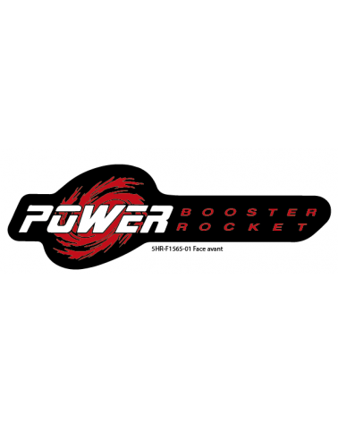 Sticker POWER Rocket Booster Kit Déco Scooter Semi-Perso