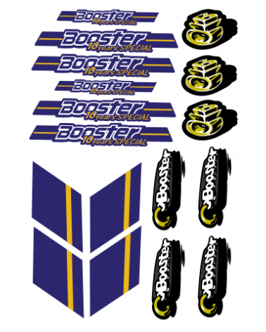 Kit Stickers booster 10 years Kit Déco Scooter Semi-Perso