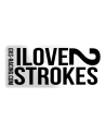 Sticker I Love 2 Strokes PornSeries