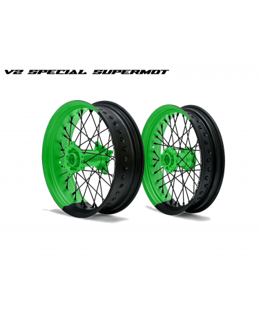 Graphic Kit wheel SUPERMOT 50/50 COLORS Graphic kit for 17 inch rims