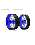 Stickers Kit Jantes SUPERMOT 50/50 COLORS Kit Déco pour jantes standards