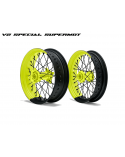 Stickers Kit Jantes SUPERMOT 50/50 COLORS Kit Déco pour jantes standards