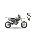 Kit déco Honda 450 CRF 2021-2023 BLACKStorm Kit Déco Honda Semi-Perso