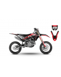 Kit déco Honda 450 CRF 2021-2023 BLACKStorm Kit Déco Honda Semi-Perso