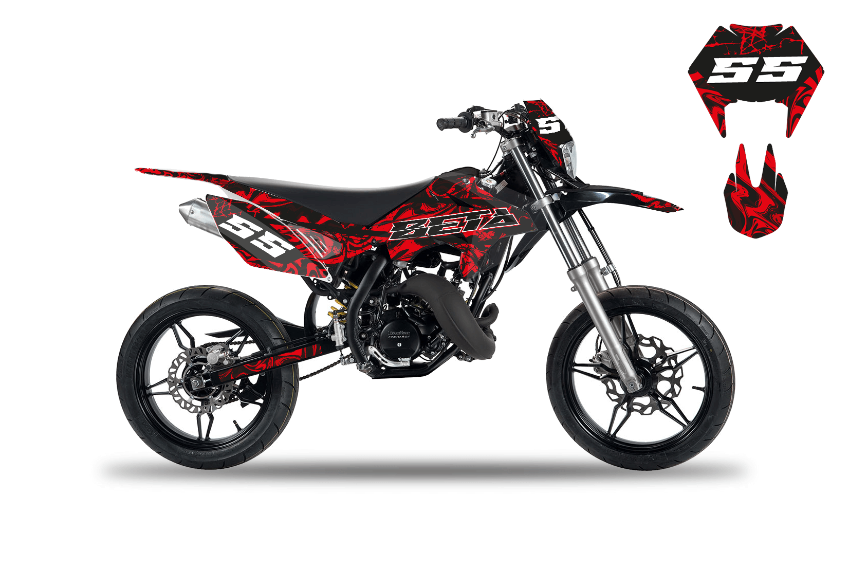 Beta Graphic Kit RR 50 2011-2020 THE WAVE - GXS-RACING, kit déco mo