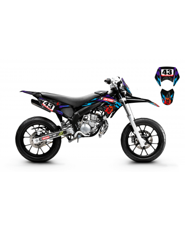 Kit Déco Derbi DRD X-Treme 10-18 / GILERA BLOC43 Kit Déco Derbi / GILERA