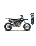 Kit Déco KTM SX/SXF 2023-2024 THE WAVE Kit Déco KTM Semi-Perso