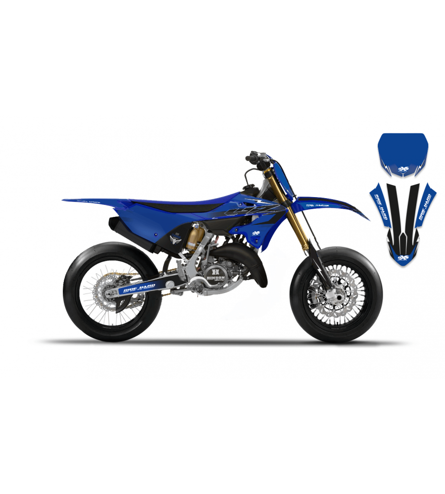 Kit Déco Yamaha YZ125/250 2022-2024 BLUE Kit Déco Yamaha Standard