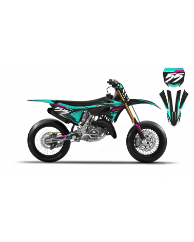 Kit Déco Yamaha YZ125/250 2022-2024 Petro Kit Déco Yamaha Standard