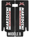 Stickers pour fourche origine Marzo Magnum Kit Déco Bas De Fourche
