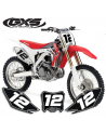 125 & Plus Fonds de Plaque Liseret