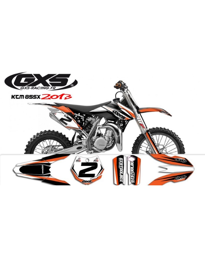 Kit Déco KTM 85 SX 2013-2014-2015 GXS
