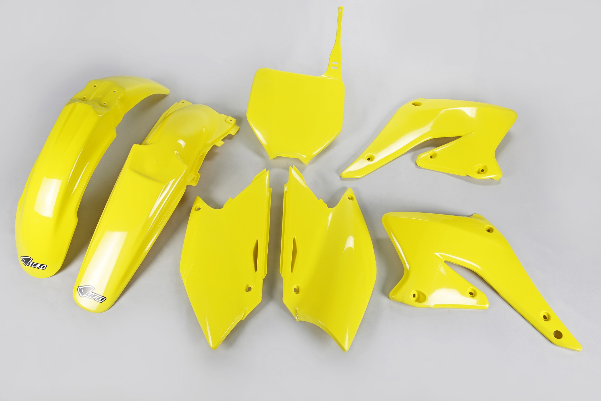 Kit déco Suzuki RMZ 250 2004 2006 Kits plastiques sans protège-fourches — Jaune