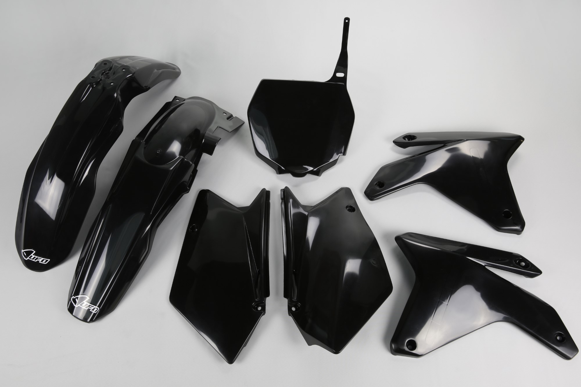 Kit déco Suzuki RMZ 450 2005 2006 Kits plastiques sans protège-fourches — Noir
