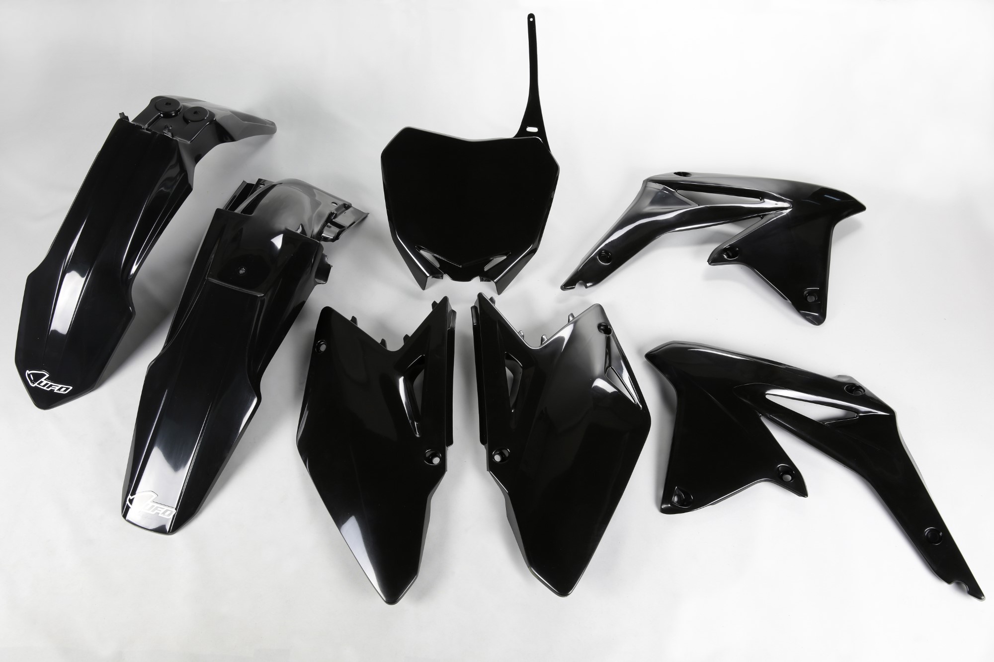Kit déco Suzuki RMZ 450 2008 2017 Kits plastiques sans protège-fourches — Noir