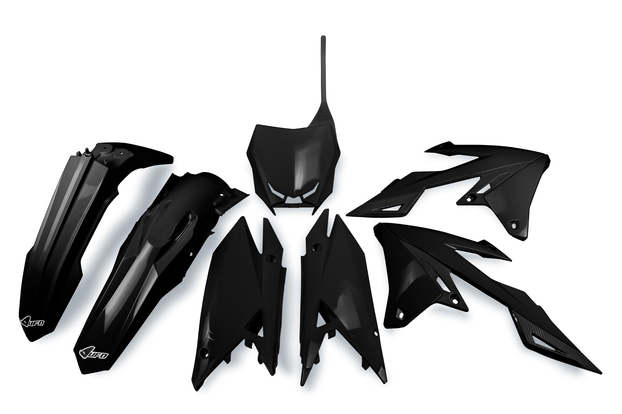 Kit déco Suzuki RMZ 450 2018 2026 Kits plastiques sans protège-fourches — Noir