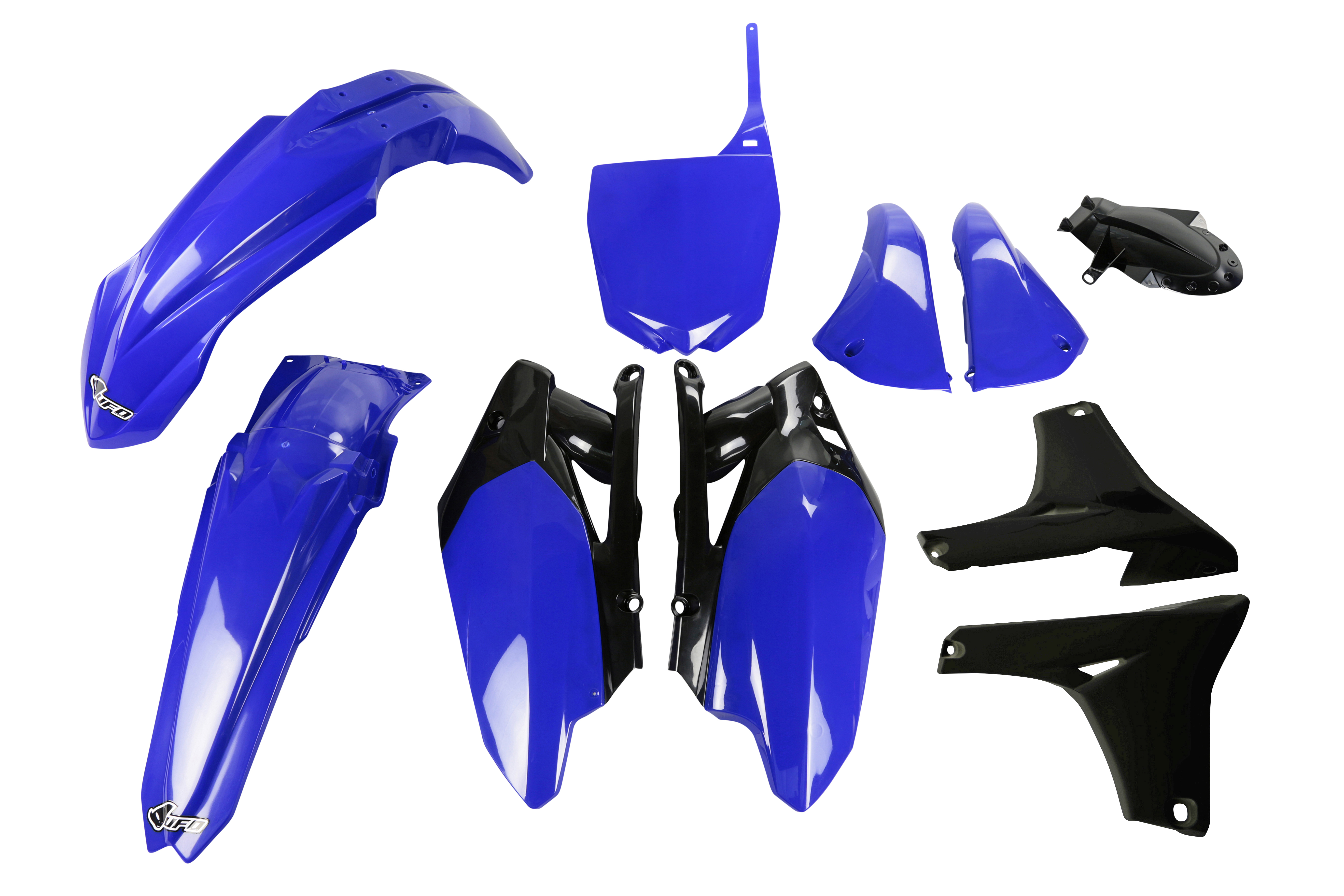 Kit déco Yamaha YZF 450 2011 2013 Kits plastiques sans protège-fourches — Bleu