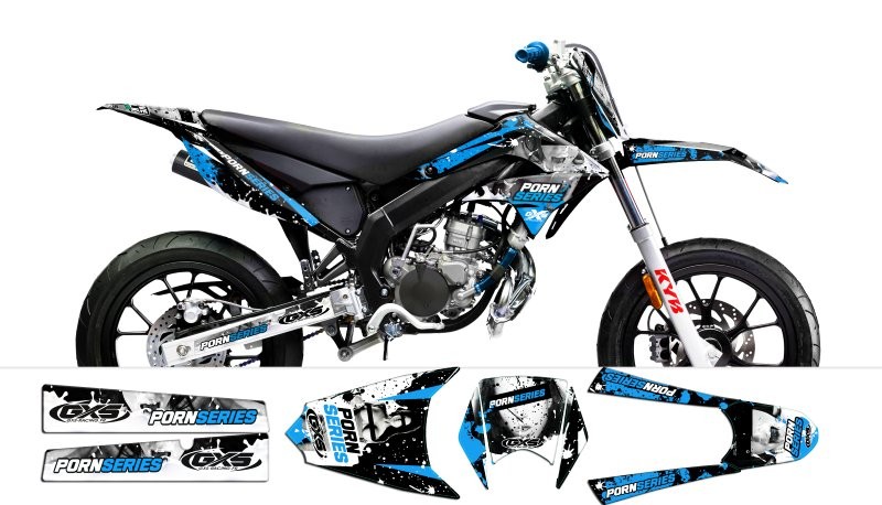 Kit Déco Derbi DRD X-Treme 11-17 GILERA PORNSERIES V2
