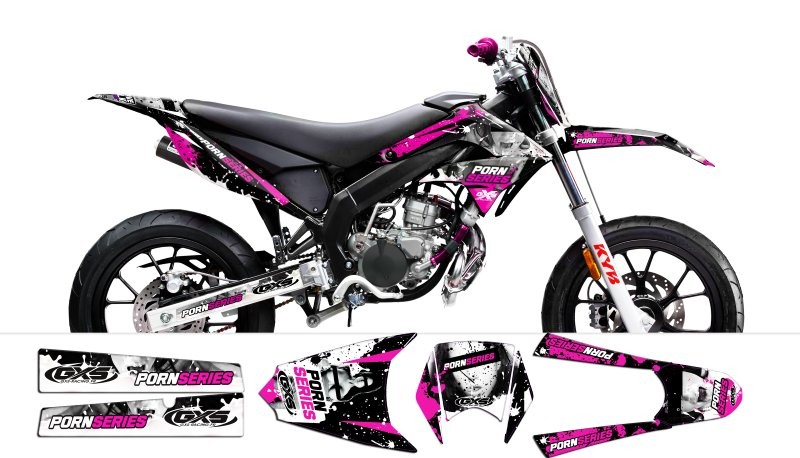 Kit Déco Derbi DRD X-Treme 11-17 GILERA PORNSERIES V2