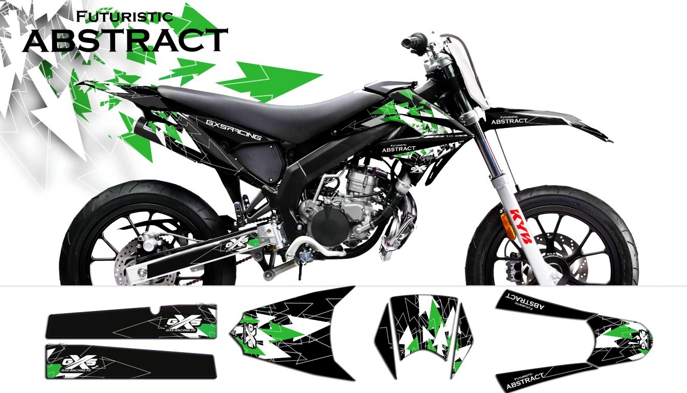 Kit Déco Derbi DRD X-Treme 11-17 GILERA ABSTRACT