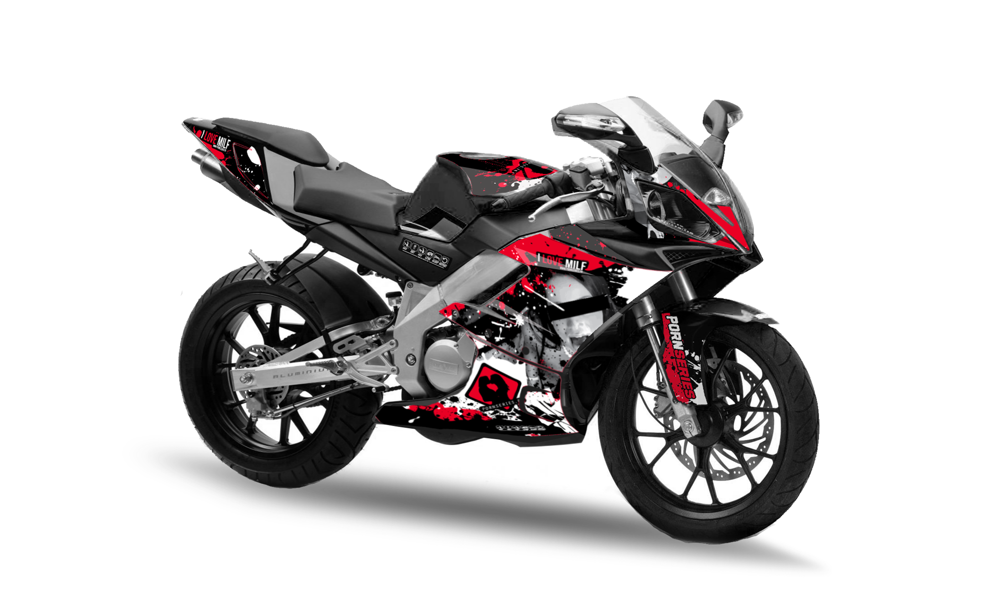 Kit déco kit Déco DERBI GPR 2004-2010 2T Pornseries V2