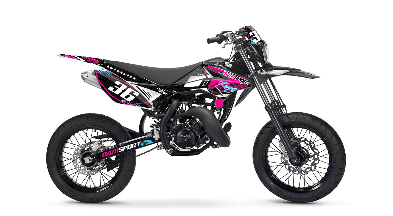 Kit déco Kit déco Dam-Sport Racing Beta RR 50 2011 - 2016