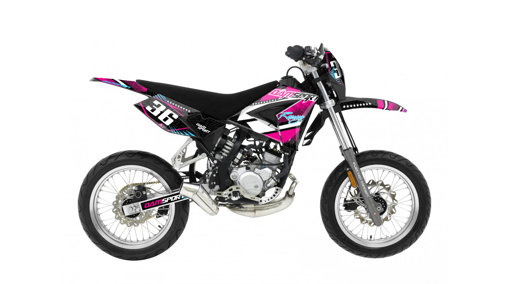 Kit déco Kit déco Dam-Sport Racing CPI SMX SM 2013/2014