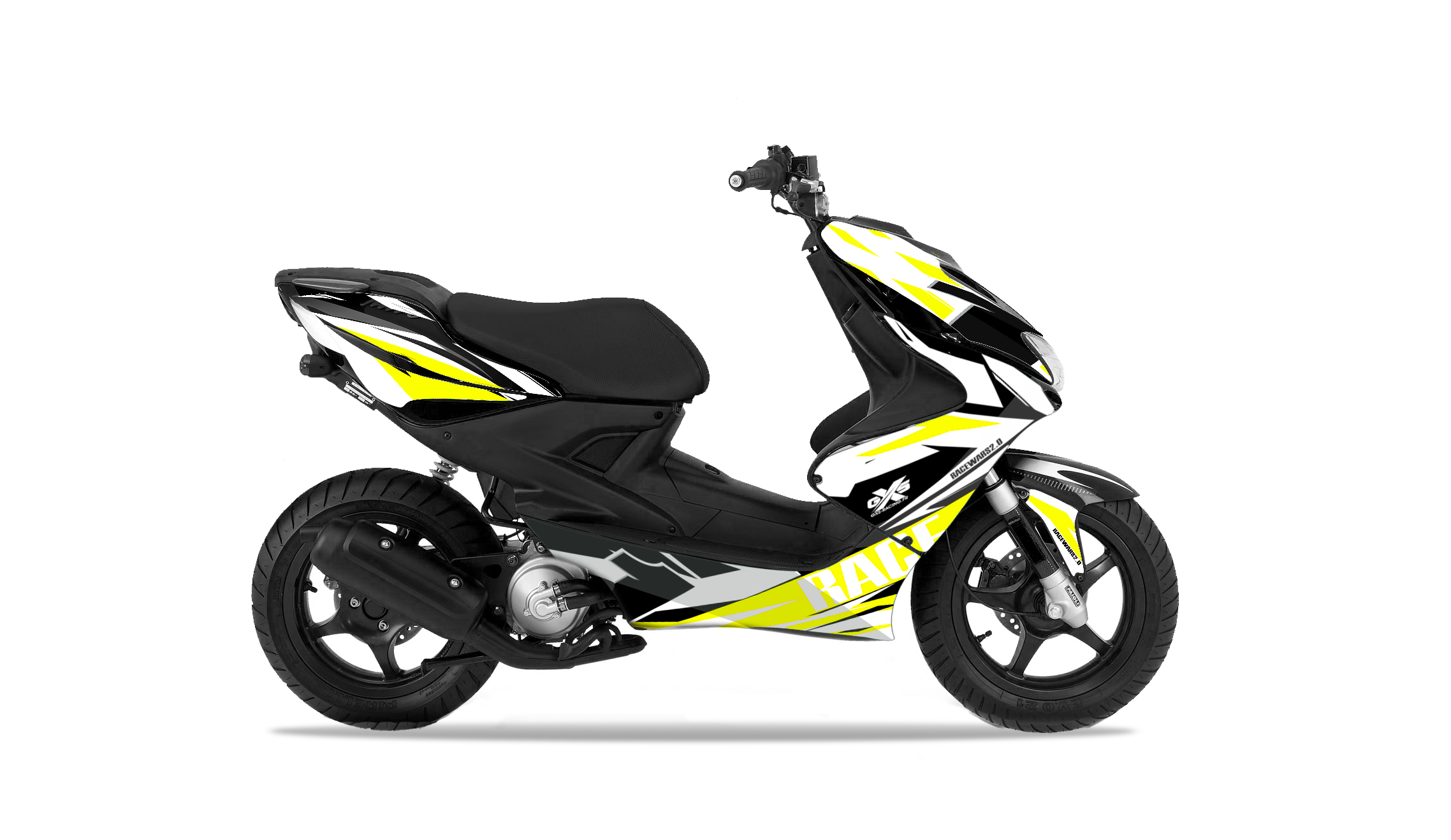 Kit déco Kit Déco MBK NITRO Av 2012 RACEWARS