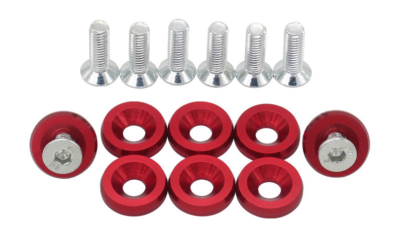 Kit déco Rondelles aluminium anodisées X8