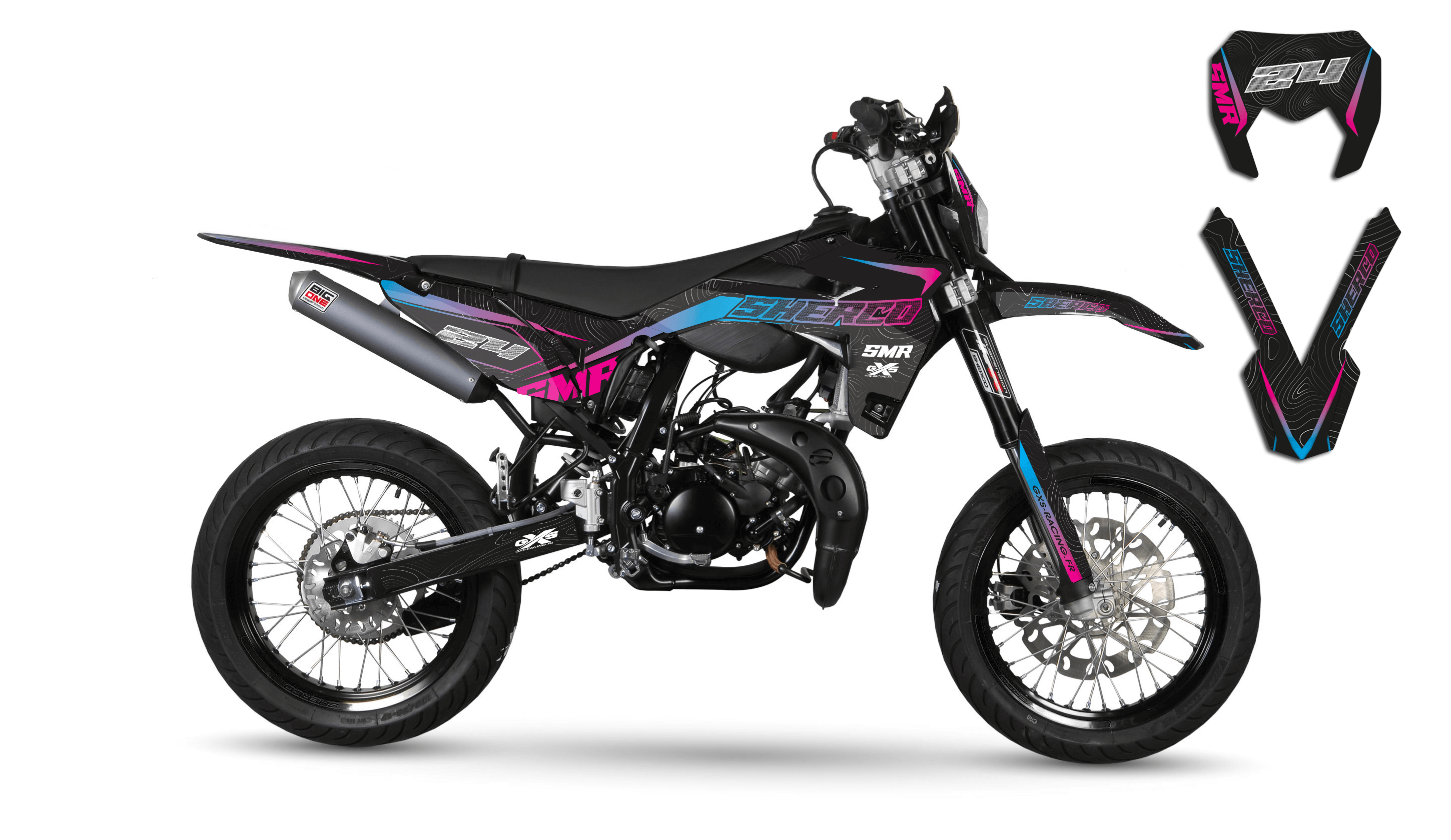 Kit déco kit Déco Sherco 50cc 2016-2018 MAP