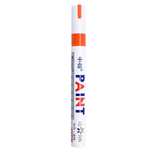 Kit déco Stylo Marquage Pneu Auto/Moto Orange