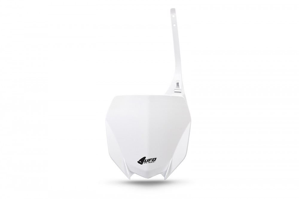 Kit déco Plaque Avant UFO YAMAHA YZF/YZ 22-25 — Blanc