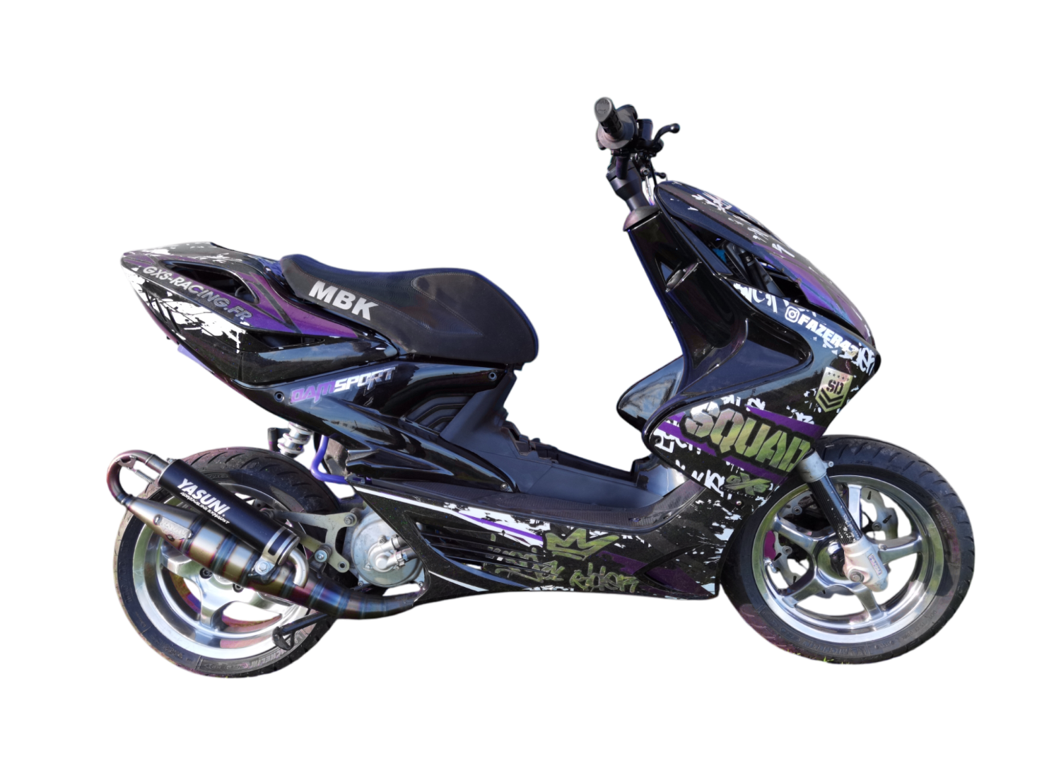 Kit déco Kit Déco MBK Nitro jusqu'à 2012 DMP 100% PERSO