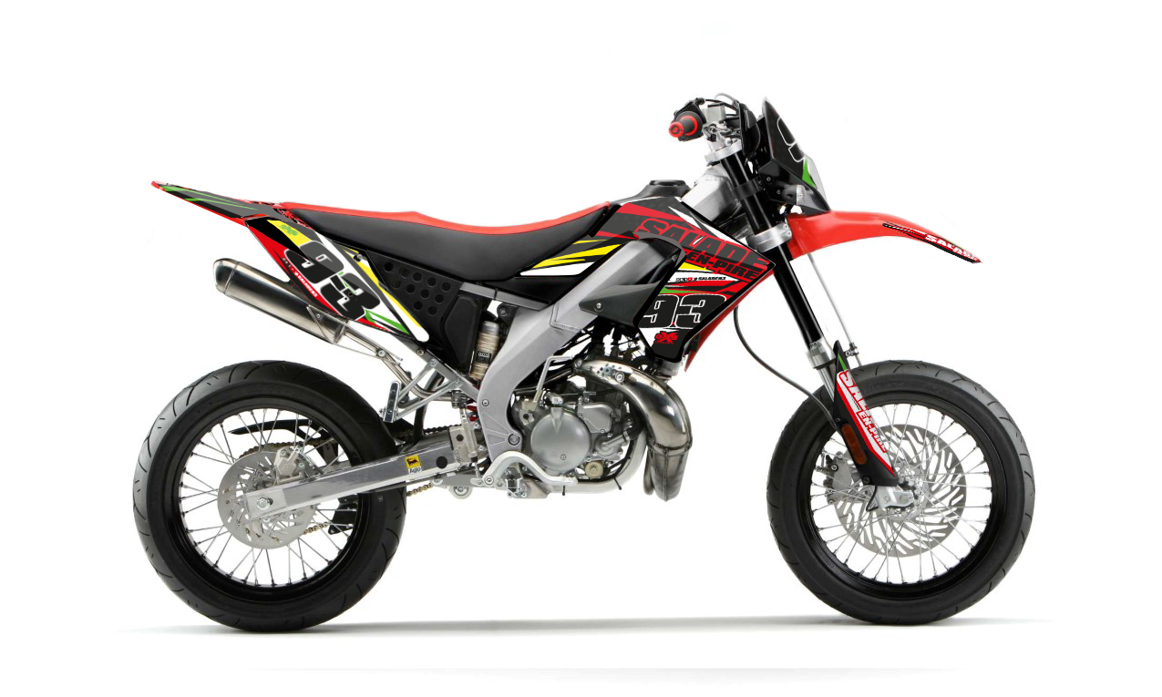 Kit déco Kit Déco DERBI DRD PRO 2006/2009 SALADE APPROVED