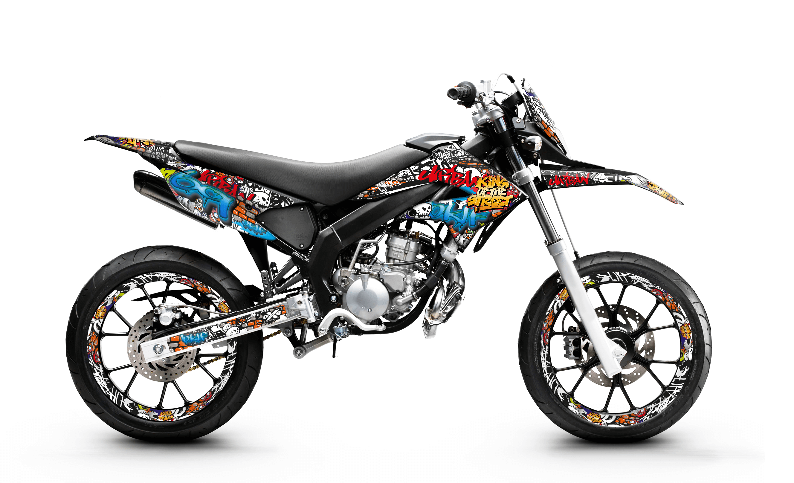 Kit déco Kit Déco Derbi DRD X-Treme 2011-2018 THE KING