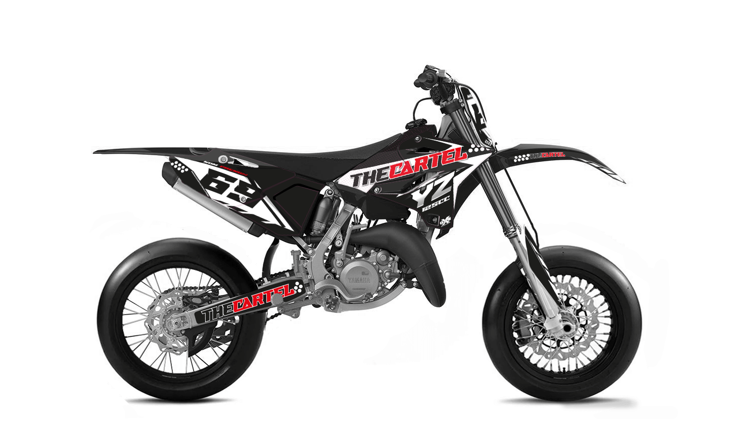 Kit déco Kit Déco Yamaha YZ125/250 2015-2022 CARTEL
