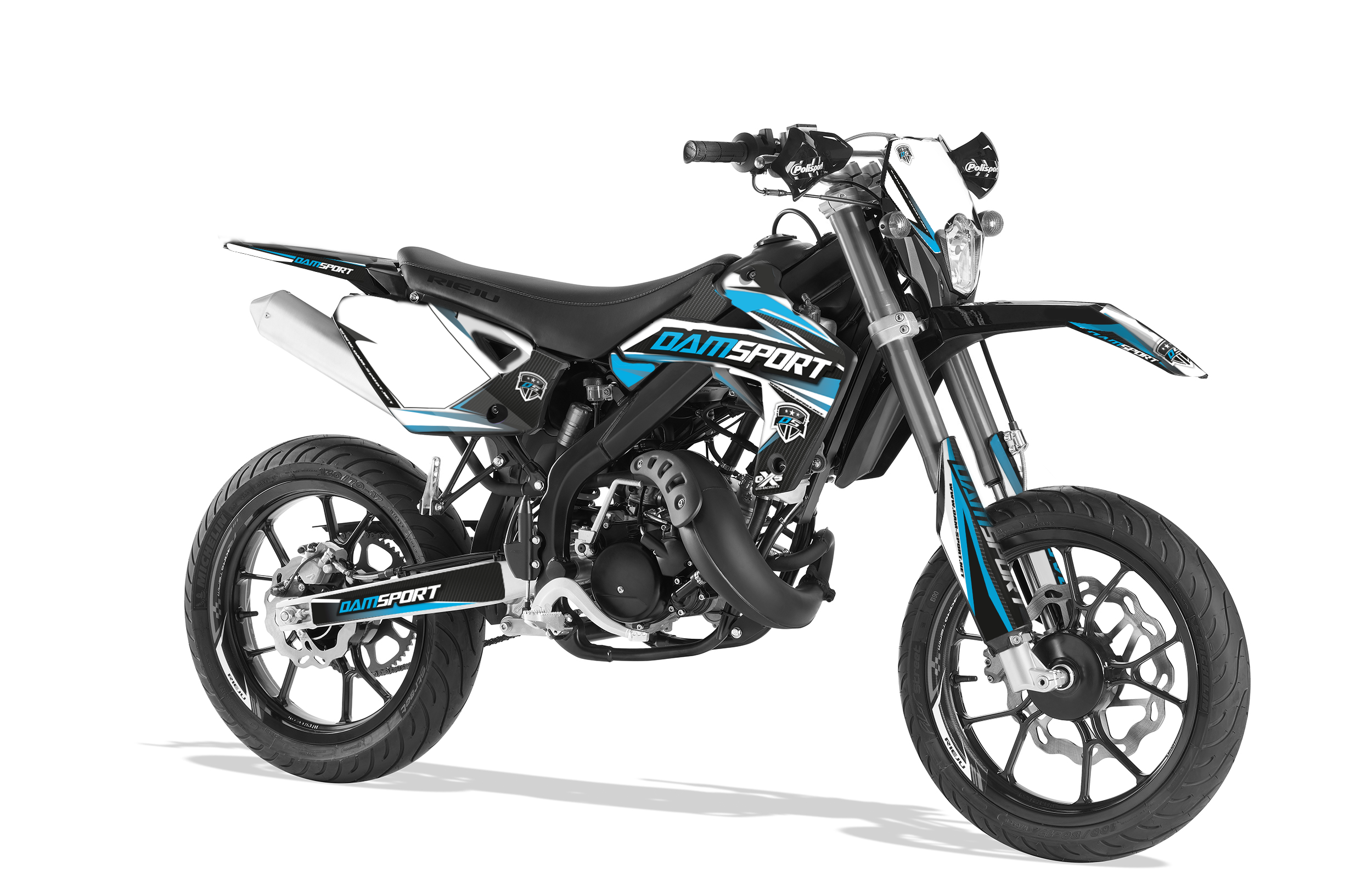 Kit déco Rieju MRT PRO 2009-2020 Dam-Sport V2