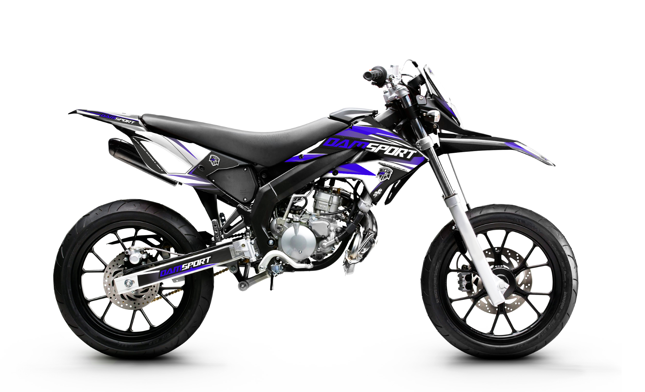 Kit déco DERBI DRD RACING 2011-2017 Dam-Sport V2