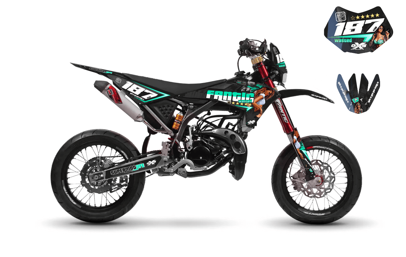 Kit déco Fantic Motard Performance 18-20 WASTED