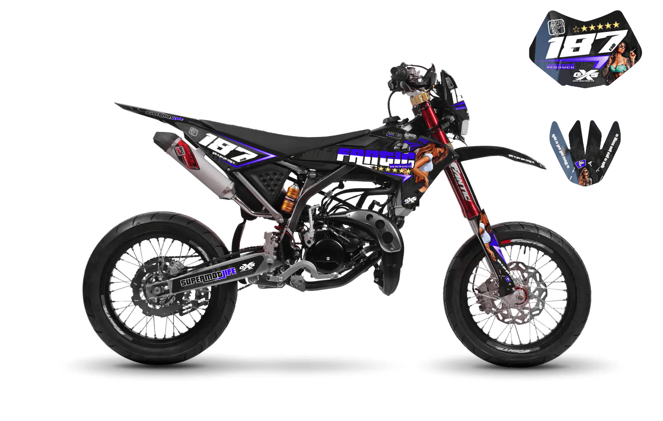 Kit déco Fantic Motard Performance 18-20 WASTED