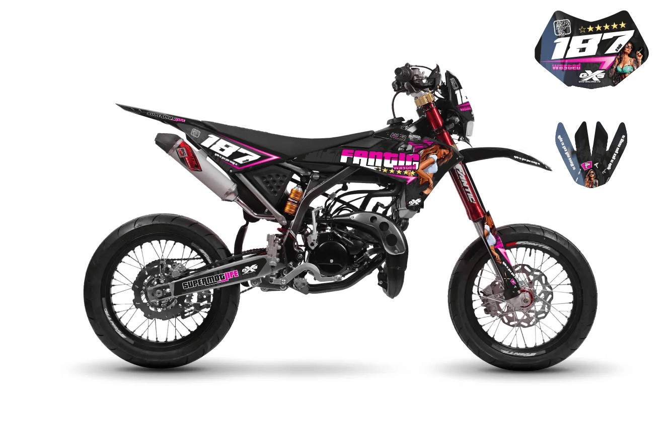 Kit déco Fantic Motard Performance 18-20 WASTED