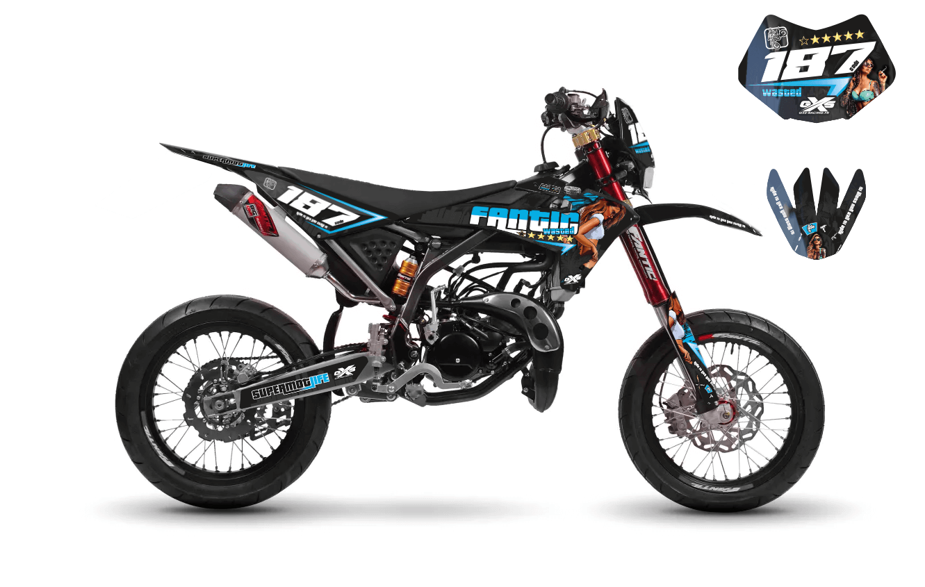 Kit déco Fantic Motard Performance 18-20 WASTED
