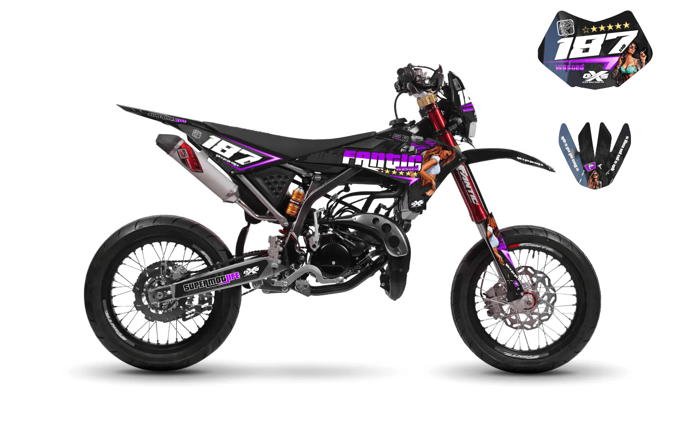 Kit déco Fantic Motard Performance 18-20 WASTED