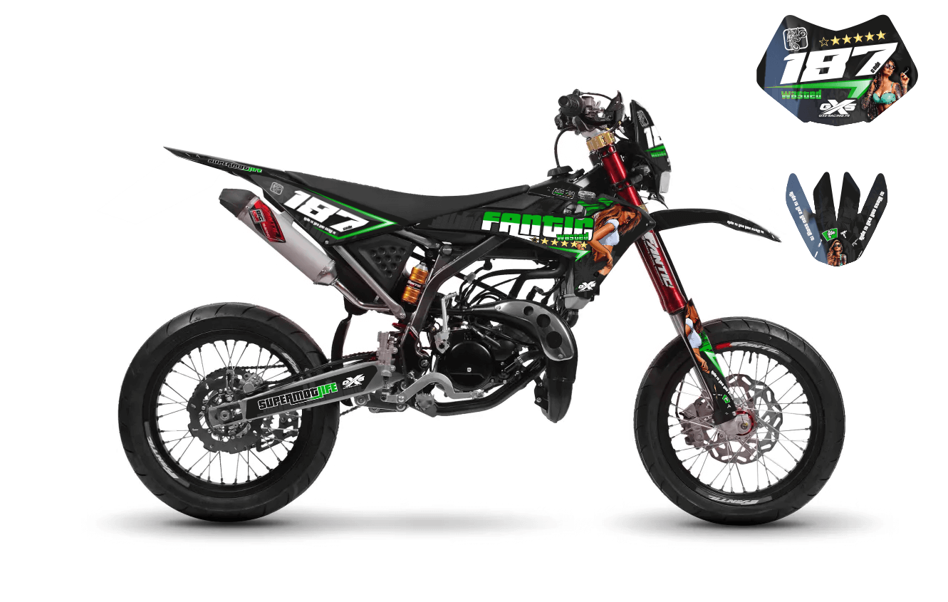 Kit déco Fantic Motard Performance 18-20 WASTED