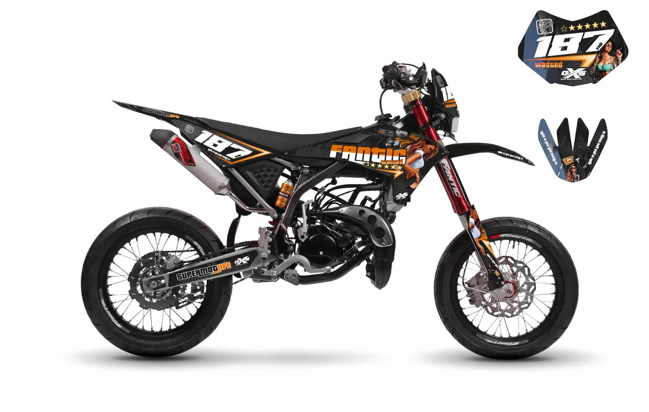 Kit déco Fantic Motard Performance 18-20 WASTED