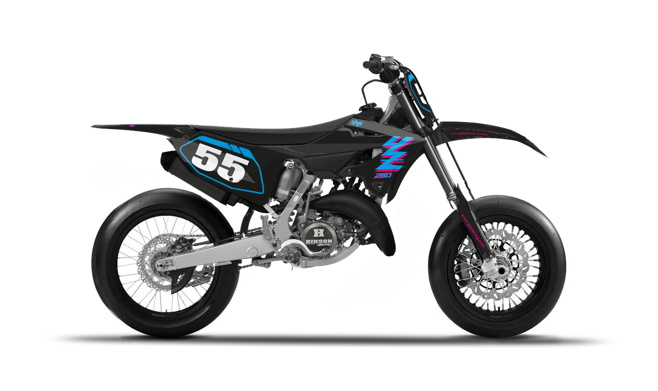 Kit Déco Yamaha YZ125/250 2022-2023 OLDSCHOOL
