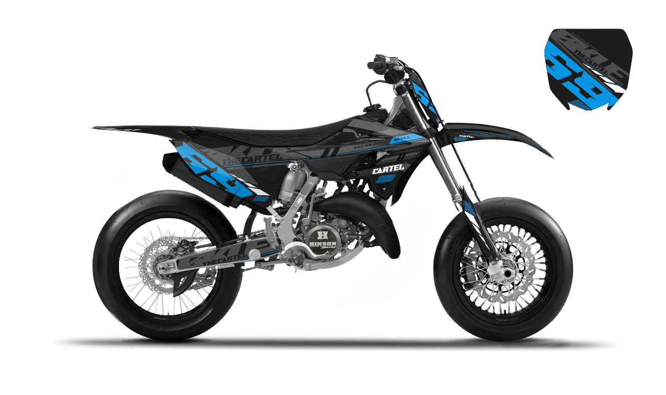 Kit déco Kit Déco Yamaha YZ125/250 2022-2023 LE CARTEL