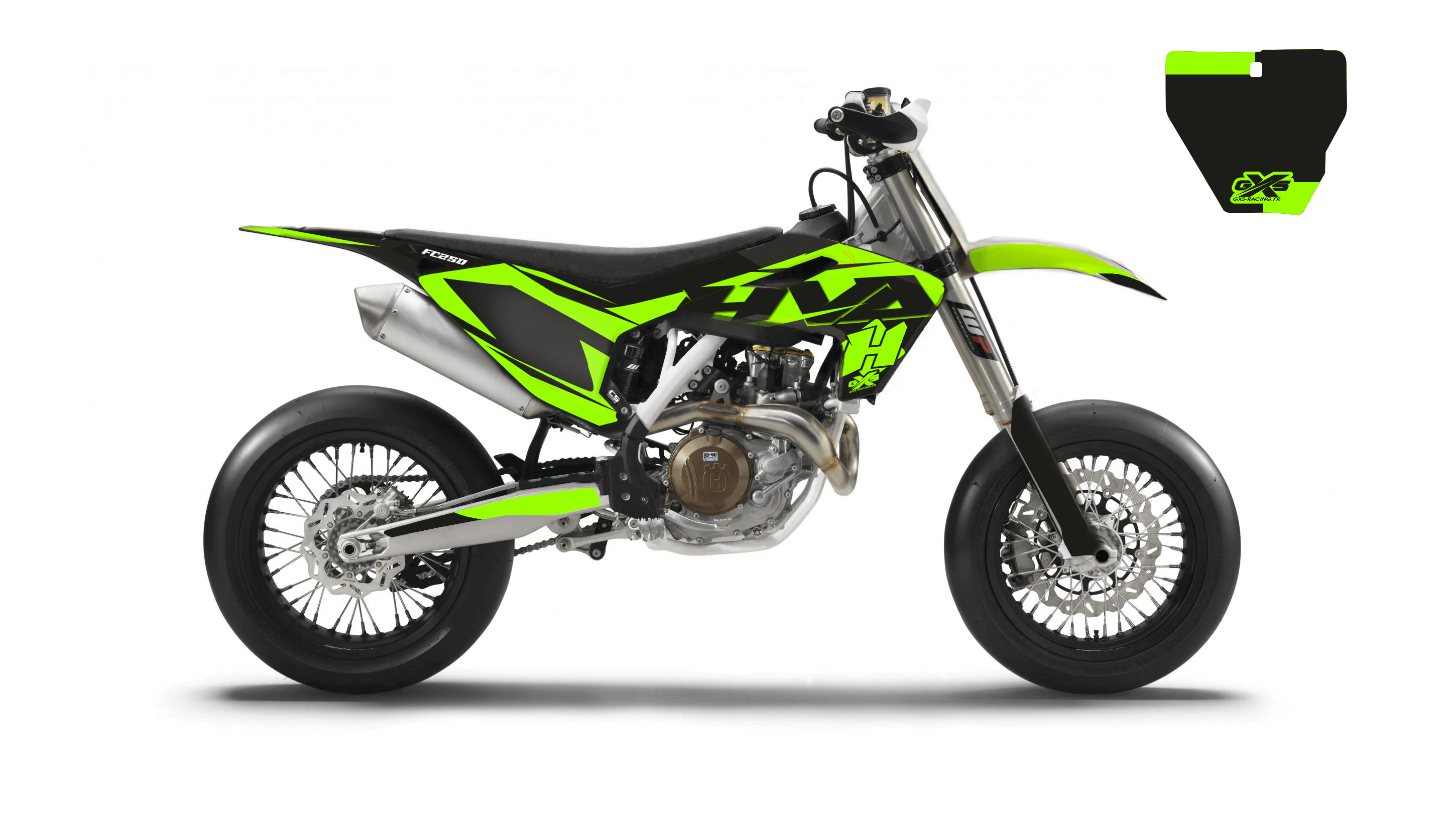 Kit déco HUSQVARNA TC FC FS 2016-2018 NEON